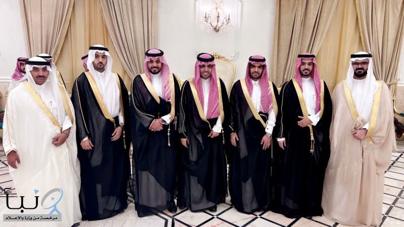 أبناء غازي التوم رحمه الله يحتفلون بزواج الشاب الدكتور عبدالعزيز في الرياض