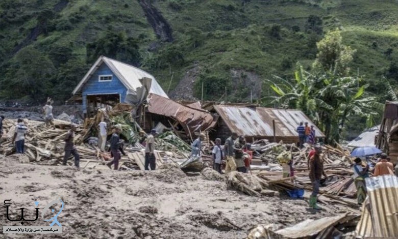 وفاة 443 شخصا نتيجة أمطار غزيرة في الكونغو الديمقراطية