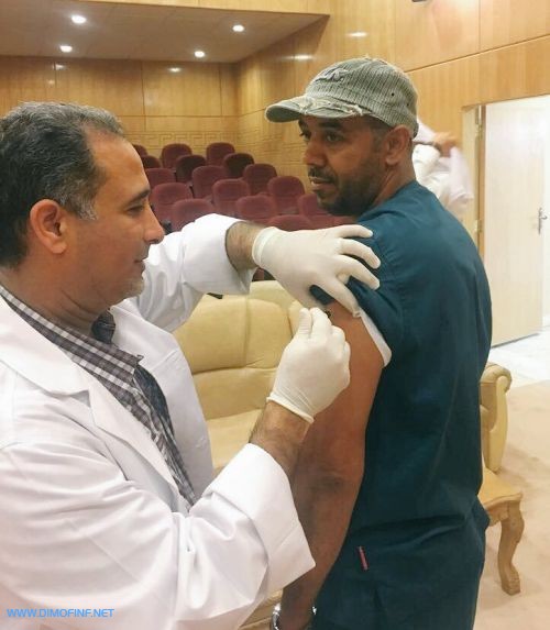 فرقة الرعاية الصحية الأولية بمحافظة الخرج تقوم بتطعيم عدد ٨٠ من منسوبي زراعة الخرج فرقة الرعاية الصحية الأولية بمحافظة الخرج تقوم بتطعيم عدد ٨٠ من منسوبي زراعة الخرج