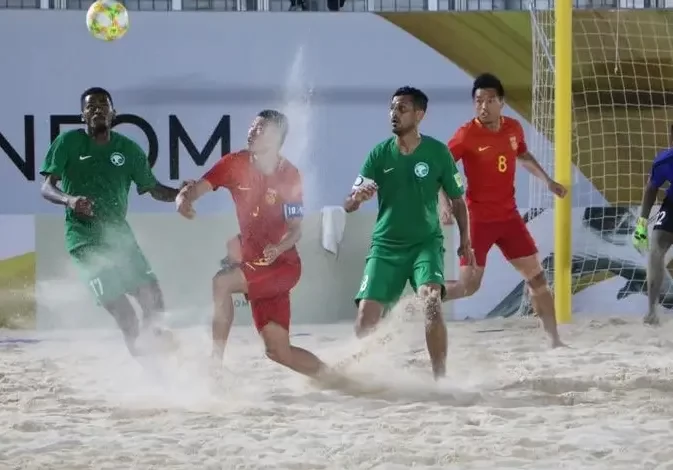 منتخبا المغرب ولبنان يتغلبان على موريتانيا والسعودية في كأس العرب لكرة القدم الشاطئية