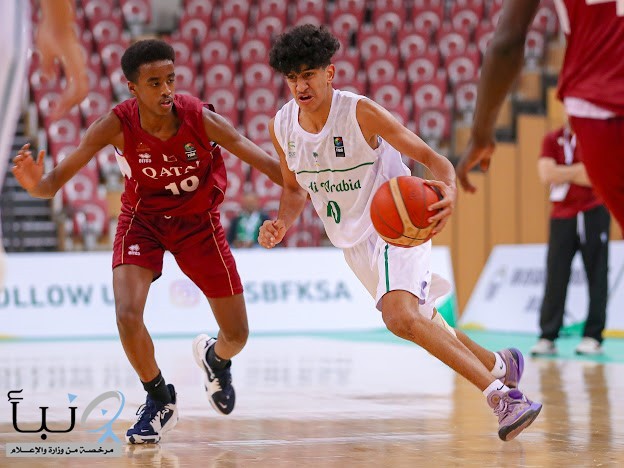 المنتخب السعودي يخسر من نظيره القطري في البطولة الخليجية للناشئين لكرة السلة