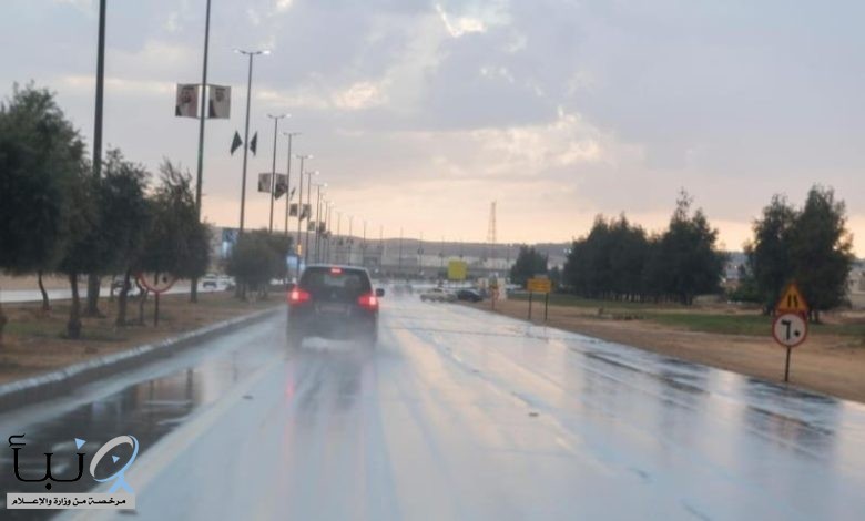 #أمطار خفيفة على #نجران حتى الـ 9 مساءً