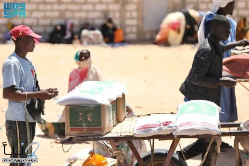 #مركز_الملك_سلمان_للإغاثة : يوزع 454 سلة غذائية في مقاطعة توجنين بموريتانيا