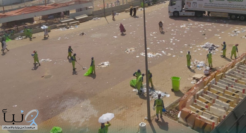 رفع أكثر من (87) ألف طن من النفايات في #مكة_المكرمة و #المشاعر_المقدسة