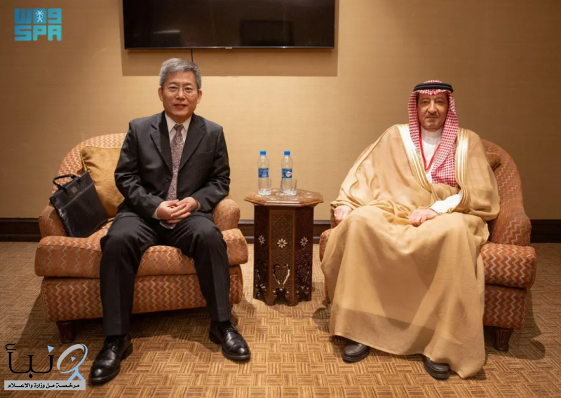 نائب وزير الخارجية يلتقي سفير وزارة الخارجية الصينية المكلف بالشرق الأوسط