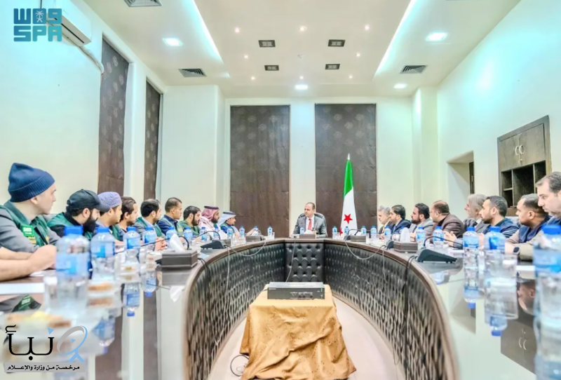 وزير الصحة السوري يلتقي فريق مركز الملك سلمان للإغاثة الطبي التطوعي