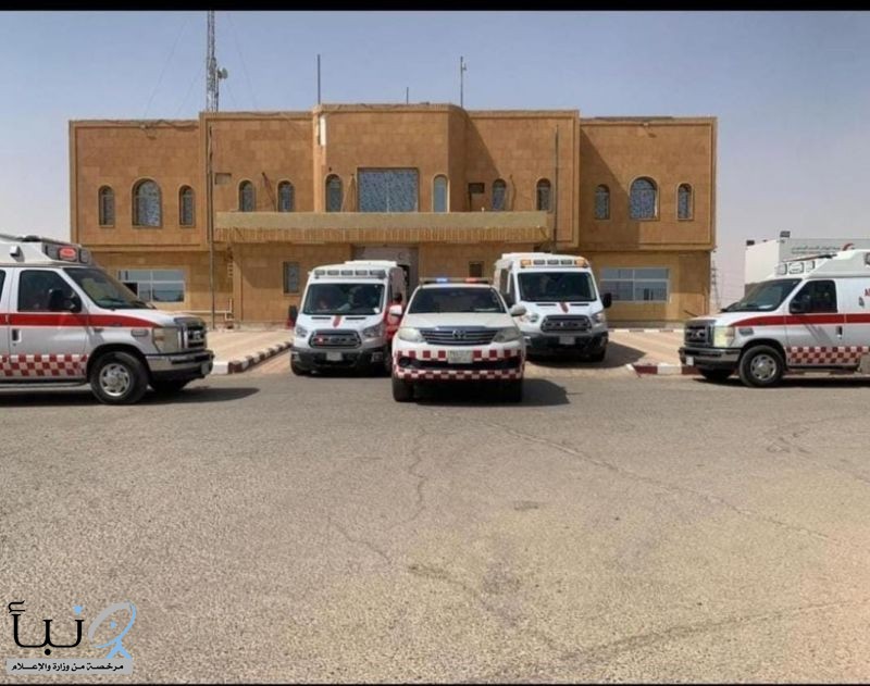 الهلال الأحمر بالحدود الشمالية يكمل أستعداده في يوم التأسيس