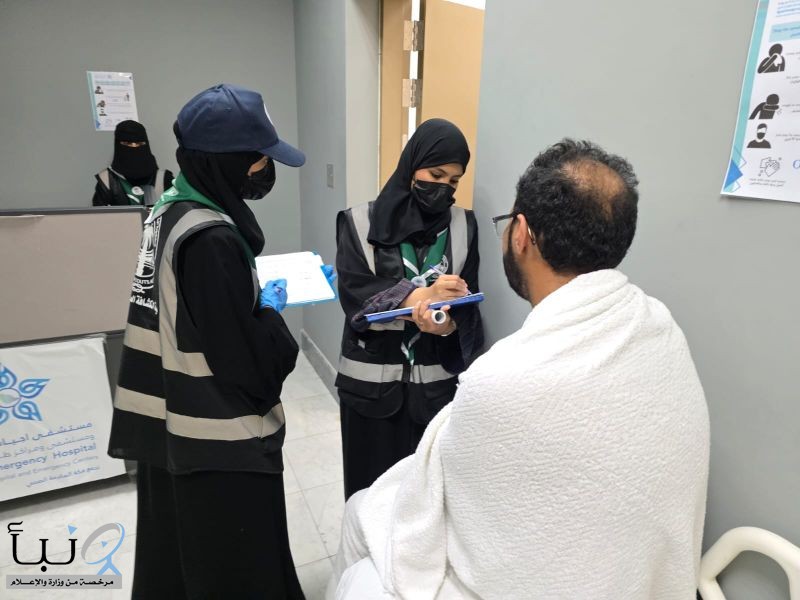 فتيات الكشافة في خدمة المرضى والمراجعين للمراكز الصحية في الحرمين الشريفين