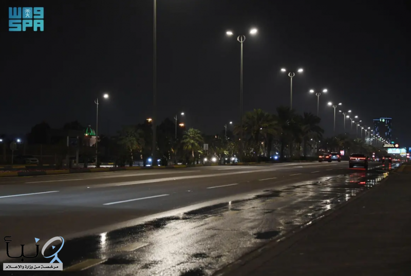هطول أمطار على محافظة #الأحساء