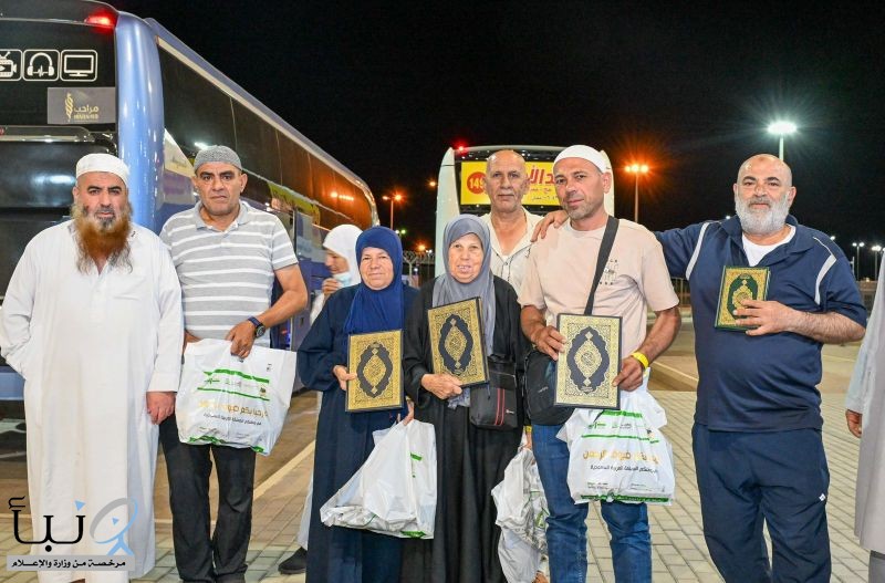 بمتابعة وإشراف أمير منطقة تبوك مدينة الحجاج بمنفذ حالة عمار تودع ضيوف الرحمن بخدمات نوعية
