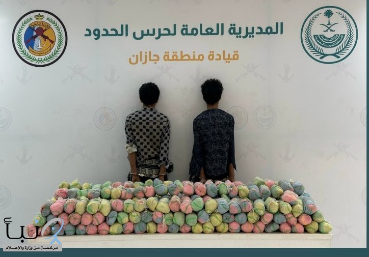 القبض على مخالفين من الجنسية اليمنية لتهريبهما (280) كجم من نبات القات المخدر #عاجل