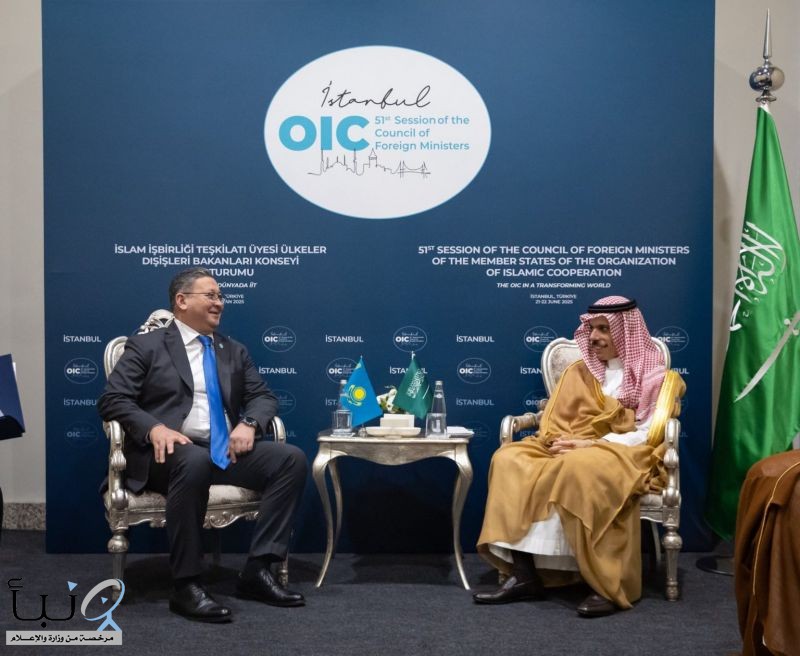 الأمير فيصل بن فرحان يلتقي وزير خارجية كازاخستان