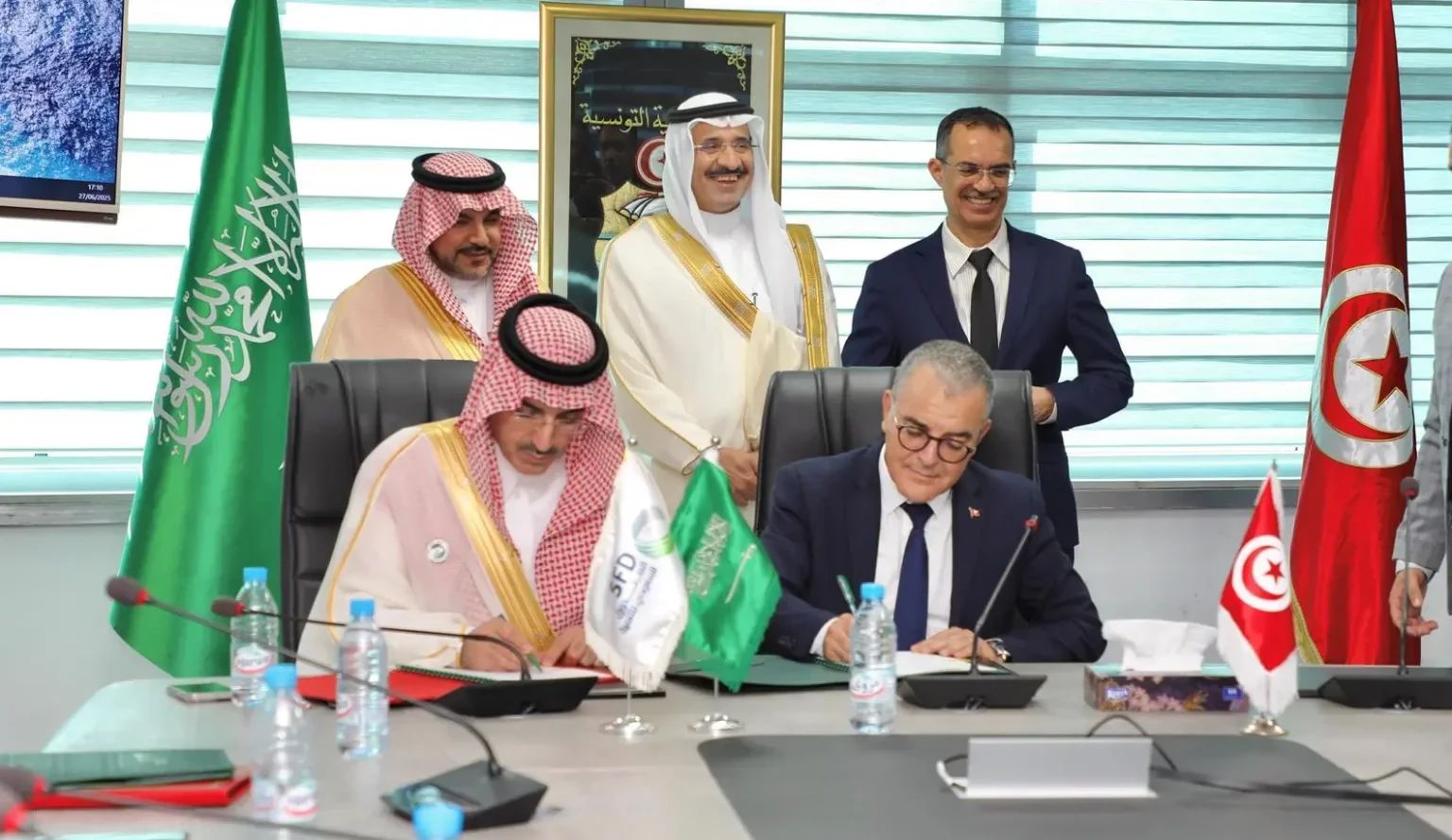 #الصندوق_السعودي_للتنمية يوقع اتفاقية قرض بـ38 مليون دولار لتعزيز البنية التحتية في #تونس