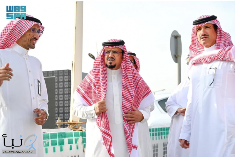أمين الباحة يتفقد منتزه الأمير متعب وعددًا من المواقع في بني كبير
