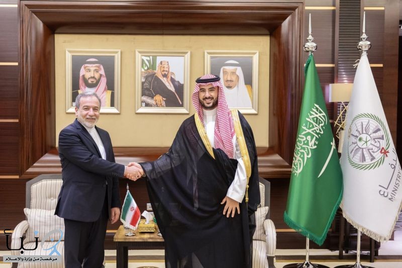 وزير الدفاع يلتقي وزير الخارجية الإيراني لبحث التعاون الثنائي وتطورات المنطقة