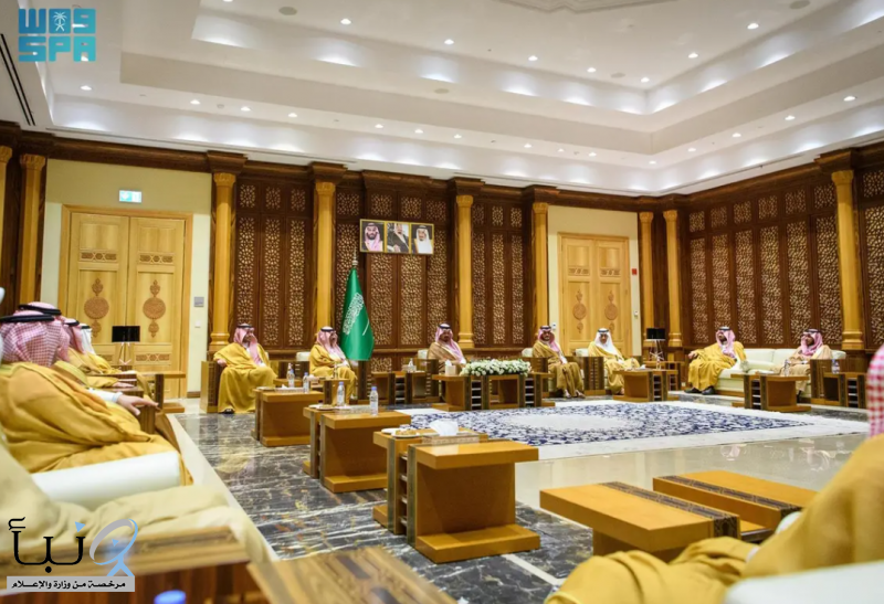 أمير منطقة #المدينة_المنورة يستقبل وكيل وزارة الداخلية ووكلاء إمارات المناطق