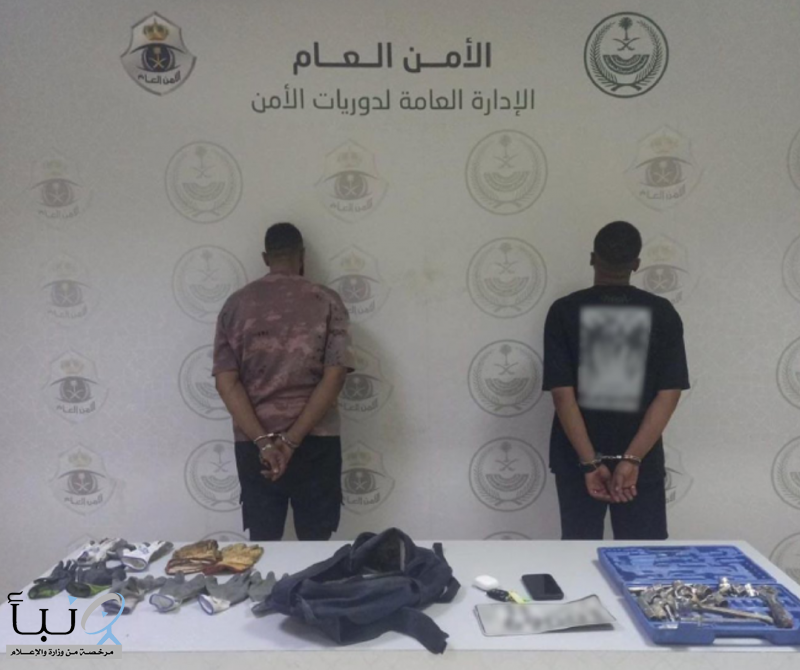 #عاجل | القبض على مقيم ومخالف لنظام أمن الحدود لسرقتهما أجزاء من مركبتين متوقفتين