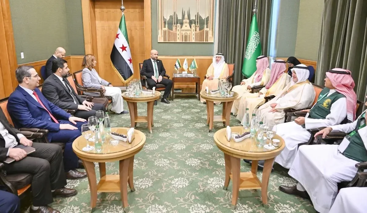 #الربيعة يبحث مع وزراء سوريين تعزيز #العمل_الإنساني في #سوريا