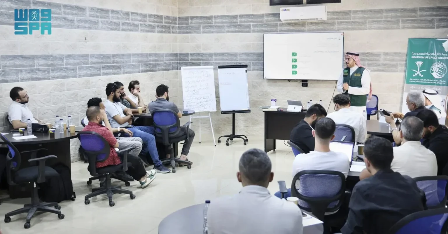 #مركز_الملك_سلمان_للإغاثة ينظم دورة في #الأمن_السيبراني في #دمشق