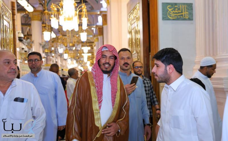 رئاسة شؤون الحرمين تواصل جهودها الإرشادية والدعوية بـ #المسجد_النبوي لخدمة الزوار وتعزيز القيم الإسلامية