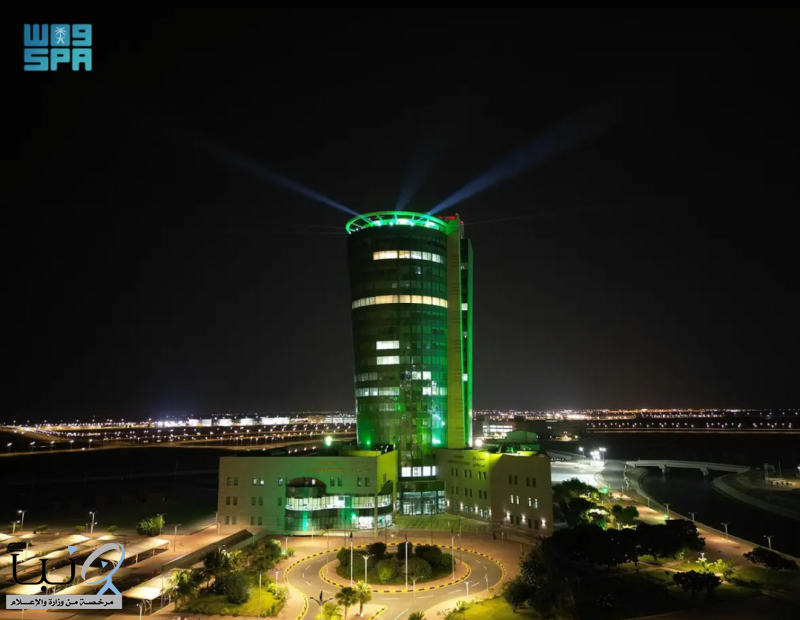#جامعة_جازان تتزين بالأخضر وتطلق فعاليات متنوعة احتفاءً بـ #اليوم_الوطني_الـ95 للمملكة