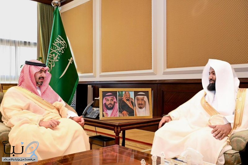 نائب أمير تبوك يستقبل رئيس المحكمة الإدارية بتبوك