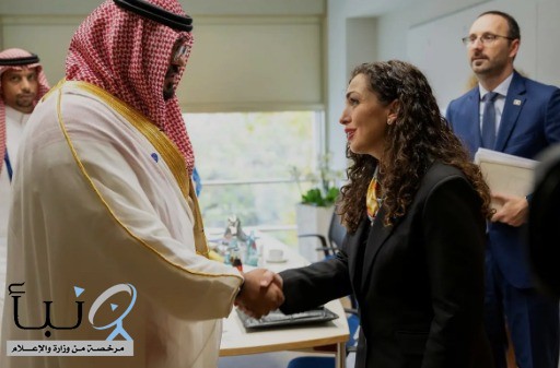 على هامش حوار برلين.. “الإبراهيم” يلتقي رئيسة كوسوفو ويبحثان التعاون المشترك