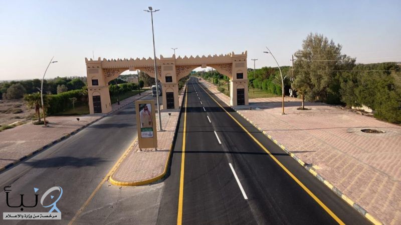 الانتهاء من أعمال صيانة مدخل الصرار الشمالي