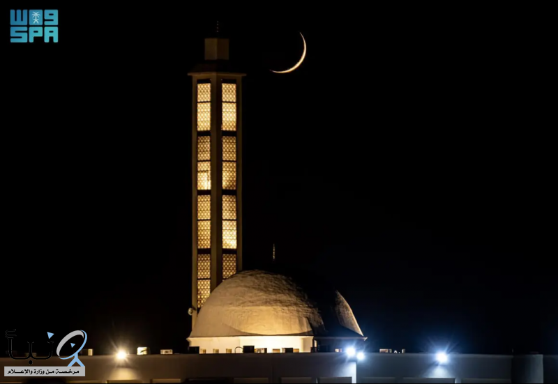 هلال جمادى الآخرة يزيّن سماء الحدود الشمالية