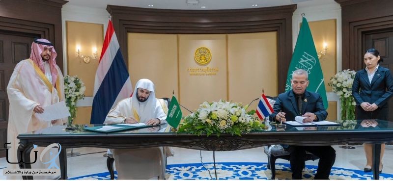 وزير العدل يلتقي نظيره التايلندي ويوقعان مذكرة تفاهم لتطوير التعاون القضائي وزير العدل يلتقي نظيره التايلندي ويوقعان مذكرة تفاهم لتطوير التعاون القضائي