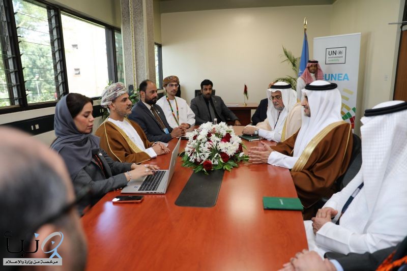 نائب وزير "البيئة" يترأس الاجتماع التشاوري لوزراء البيئة العرب ويعقد لقاءات ثنائية على هامش أعمال جمعية الأمم المتحدة للبيئة في نيروبي نائب وزير "البيئة" يترأس الاجتماع التشاوري لوزراء البيئة العرب ويعقد لقاءات ثنائية على هامش أعمال جمعية الأمم المتحدة للبيئة في نيروبي