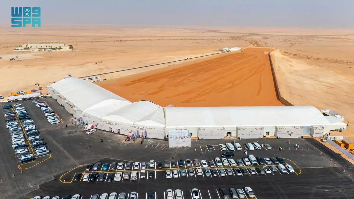 نادي الصقور السعودي يدشّن ميدان الملواح الجديد في مهرجان الملك عبدالعزيز 2025