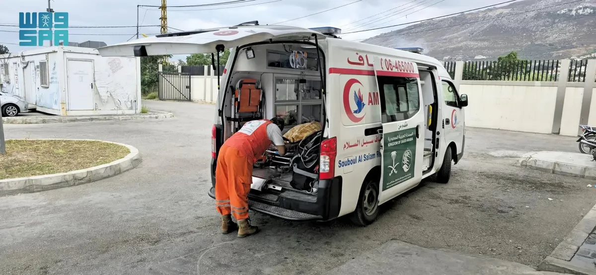 بتمويل من “مركز الملك سلمان للإغاثة “.. 43 مهمة إسعافية في المنية شمال لبنان خلال أسبوع