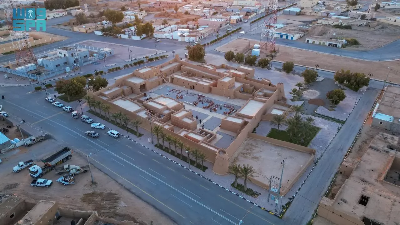 هيئة تطوير محمية الإمام تركي بن عبدالله تفعّل قصر الملك عبدالعزيز التاريخي في لينة