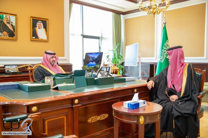 نائب أمير تبوك يستقبل مدير التدريب التقني والمهني بالمنطقة