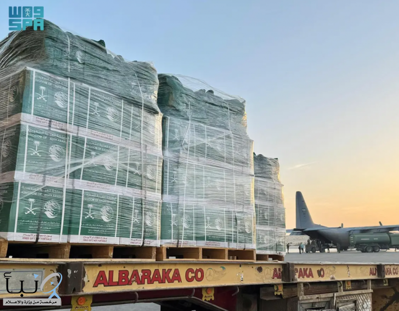 وصول الطائرة الإغاثية السعودية الـ80 لإغاثة الشعب الفلسطيني في قطاع غزة وصول الطائرة الإغاثية السعودية الـ80 لإغاثة الشعب الفلسطيني في قطاع غزة