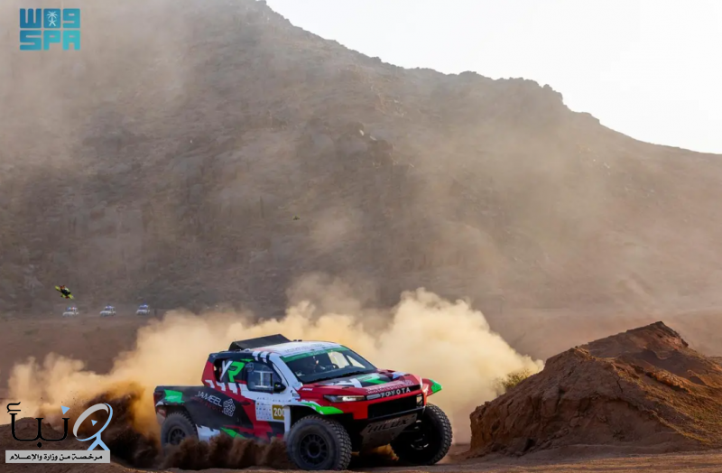 يزيد الراجحي يسجل الزمن الأسرع في المرحلة الاستعراضية لرالي باها حائل تويوتا الدولي 2026 يزيد الراجحي يسجل الزمن الأسرع في المرحلة الاستعراضية لرالي باها حائل تويوتا الدولي 2026