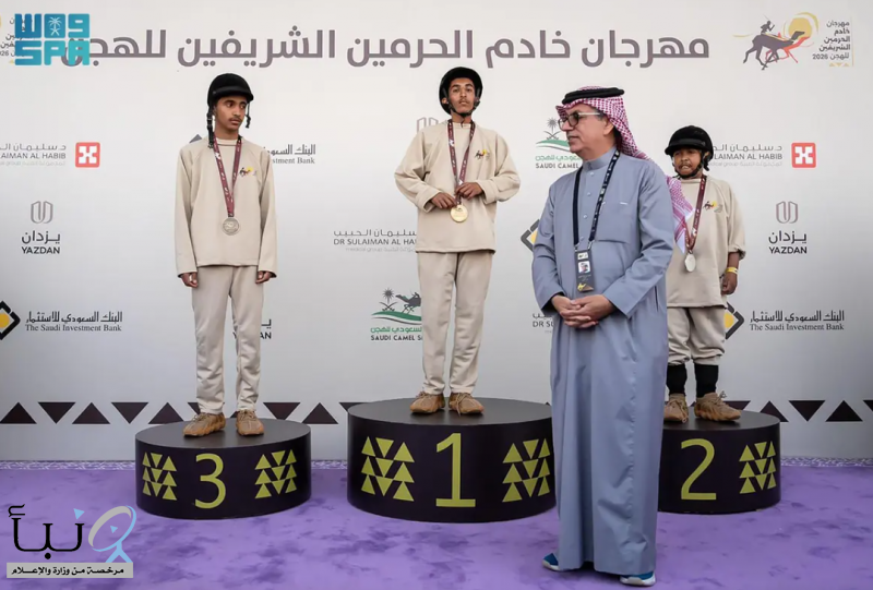 الجهني والأرينبي أبطال كأس مهرجان خادم الحرمين الشريفين في سباق الهجانة