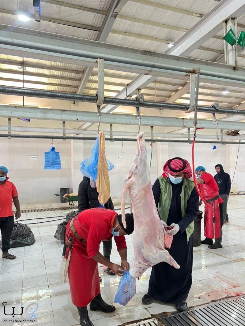 جولة رقابية استباقية على مسلخ رفحاء ضمن خطط الاستعداد لشهر رمضان المبارك جولة رقابية استباقية على مسلخ رفحاء ضمن خطط الاستعداد لشهر رمضان المبارك