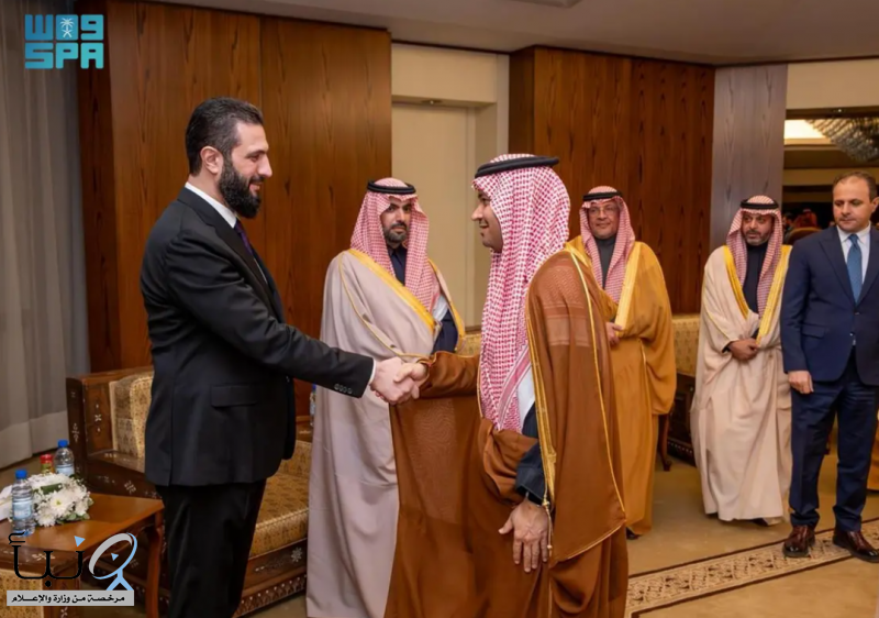 الرئيس السوري يلتقي سمو وزير الثقافة في دمشق