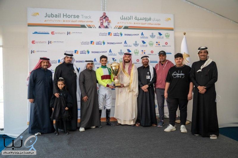 خمس كؤوس في الحفل التاسع بميدان فروسية الجبيل 1447