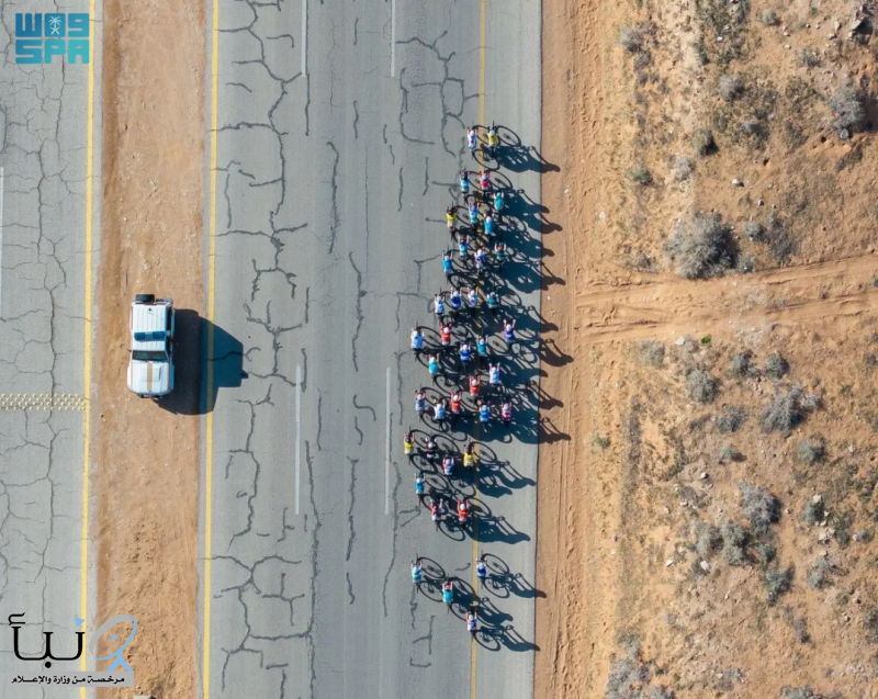 مسار الغضا.. محطة جديدة وتحدٍّ يمتد أكثر من 1300 كلم في بطولة آسيا لدراجات الطريق 2026