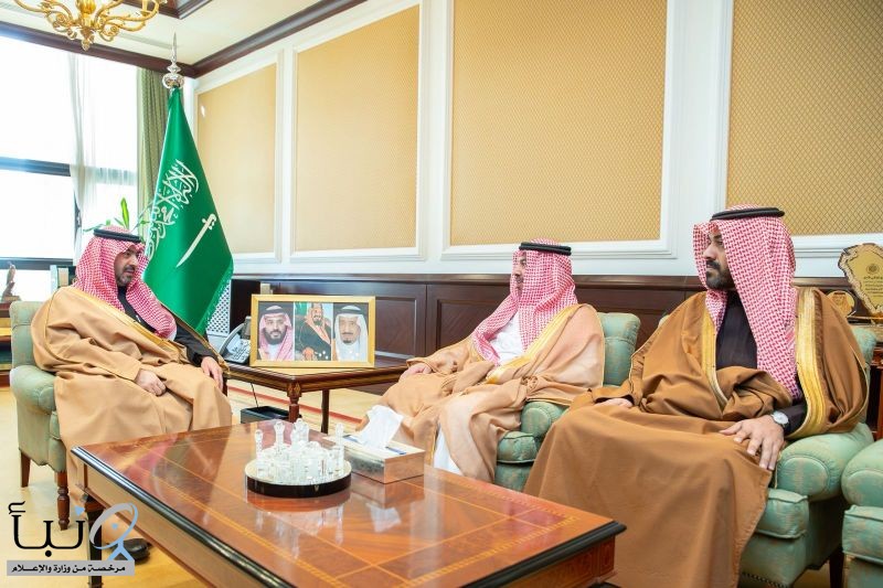 نائب أمير منطقة تبوك يستقبل العضو المنتدب لشركة تبوك للتنمية الزراعية