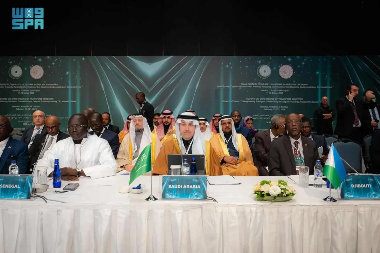 الجاسر يختتم زيارته لتركيا ورئاسته لوفد المملكة المشارك في المؤتمر الوزاري لمنظمة التعاون المعني بالنقل