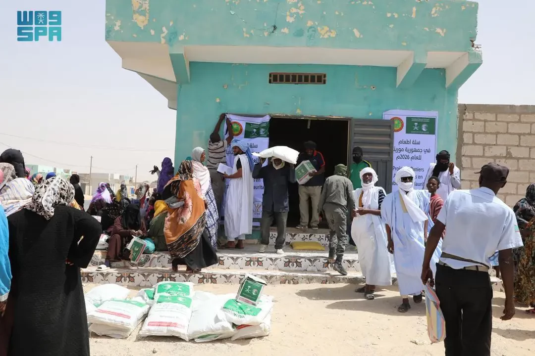 توزيع (7.604) سلال غذائية في ولاية نواكشوط الجنوبية بموريتانيا