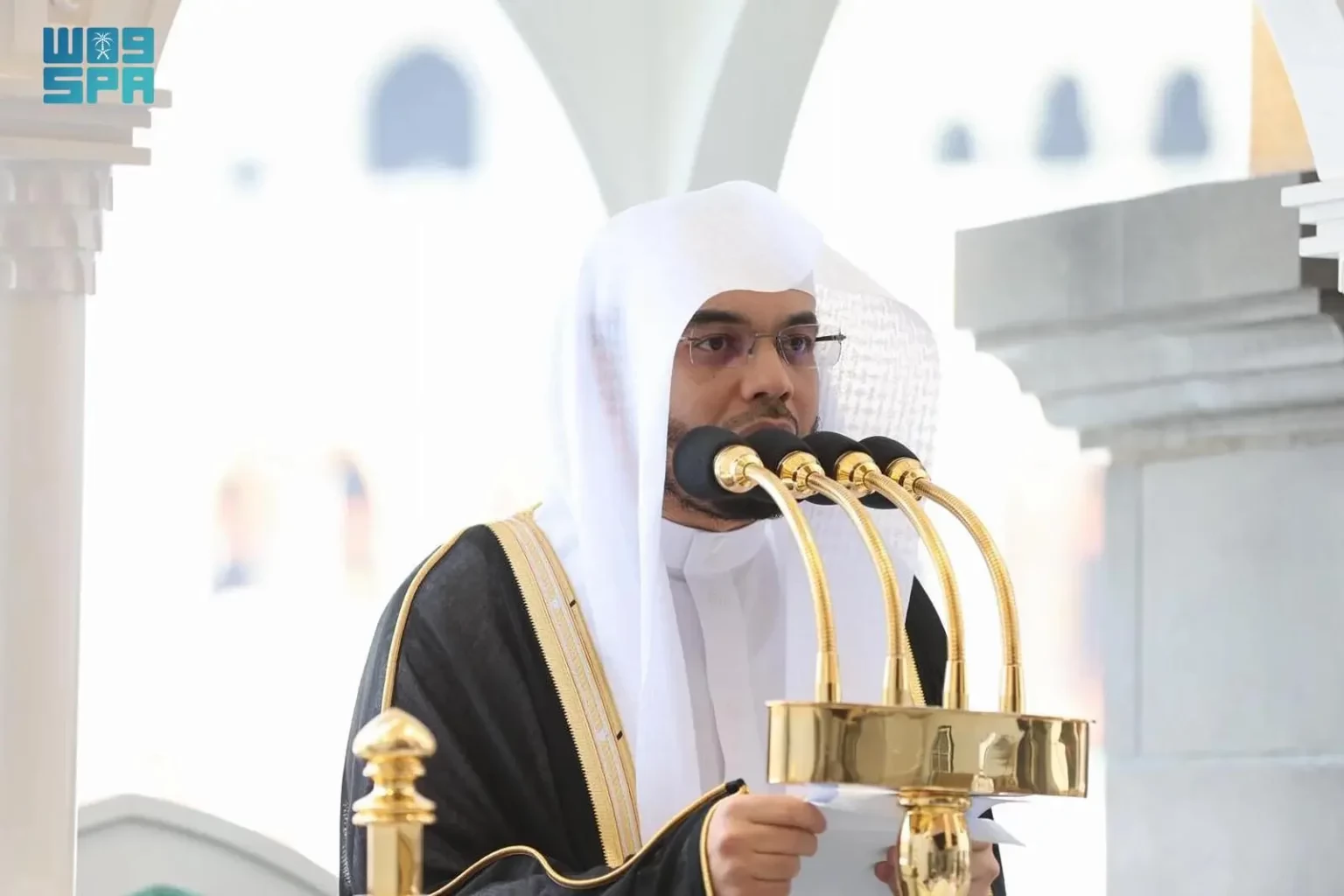 “الدوسري” في #خطبة_الجمعة بالمسجد الحرام: ما أسرع مرور الليالي والأيام.. فها هي عشر رمضان الأواخر قد أشرفت