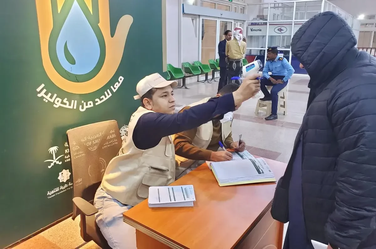 مشروع الاستجابة العاجلة لمكافحة الكوليرا في #اليمن يقدم خدماته لـ(18,815) فردًا