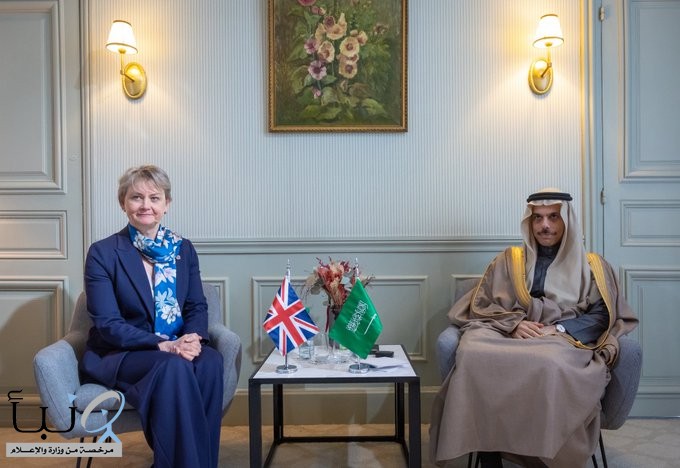 وزير الخارجية يبحث المستجدات الإقليمية مع نظيرته البريطانية