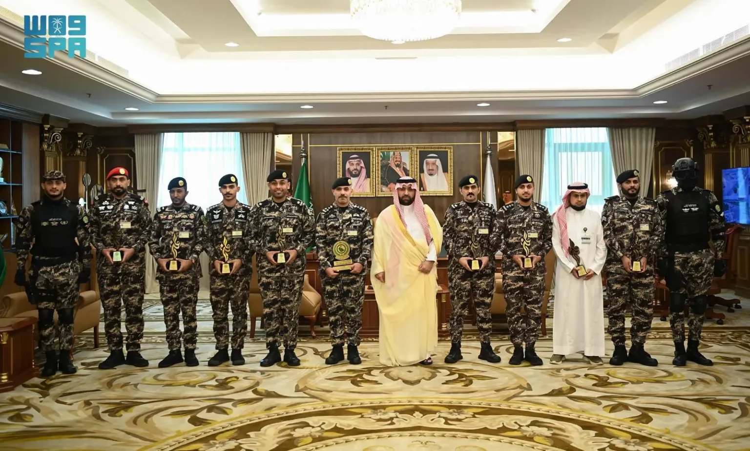 أمير جازان يشيد بتميز وجاهزية قوات أمن المنشآت بالمنطقة أمير جازان يشيد بتميز وجاهزية قوات أمن المنشآت بالمنطقة