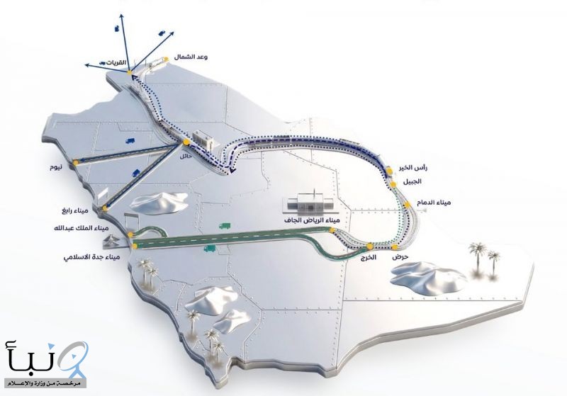 “سار” تُطلق 5 مسارات لوجستية جديدة لتعزيز الربط بين الموانئ والمناطق الاقتصادية “سار” تُطلق 5 مسارات لوجستية جديدة لتعزيز الربط بين الموانئ والمناطق الاقتصادية